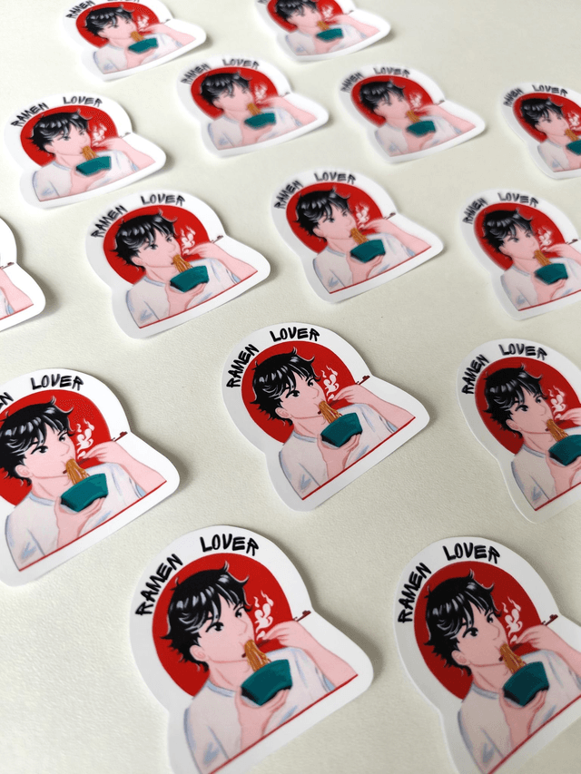 Stickers Ramen lover boy